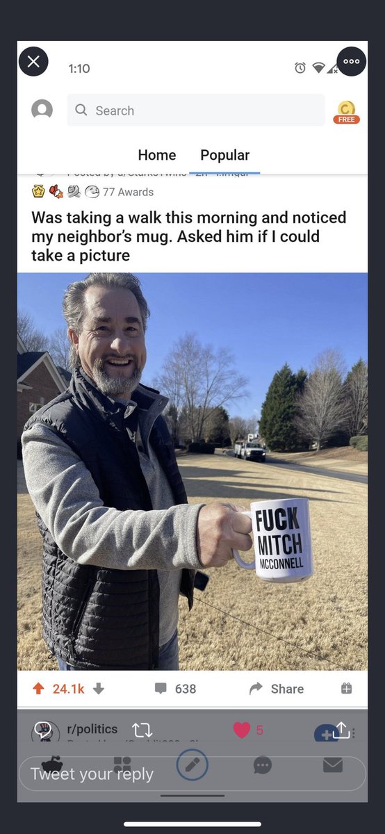 Dear Mitch, yesterday you acted like bipartisanship was possible as you chatted with our new leadership. Today I see you’re back to your old tricks.