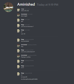 This dude with $900 Earned started being disrespectful in Prac and he has literally DM'd every single person in the Discord to play with him💀💀💀