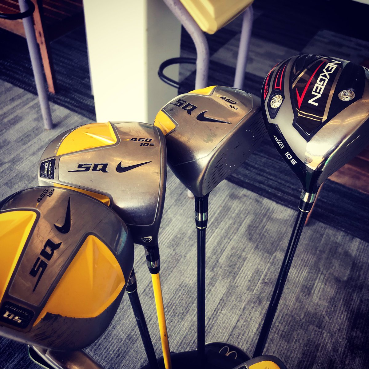 バブゴルフ ドライバー解禁 家にあるドライバー全部もってきた いちばん言うこと聞いてくれるのはどの子だ 右プッシュ補完計画