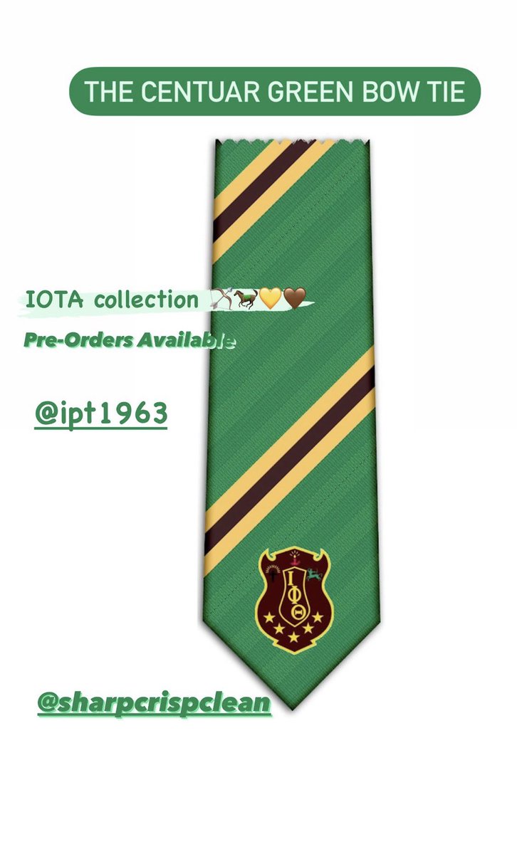 sharp_crisp's tweet photo. Exclusive, luxury, handmade Iota Collection!! Official Vendor of @IPT1963 Order today!! Shop now! Made for a Iota man. Dare to be different. ๐๐ค๐น๐
#Iotaphitheta
#IOTA
#IphiT1963
#Iphiteenth https://t.co/gHKrhDGktn