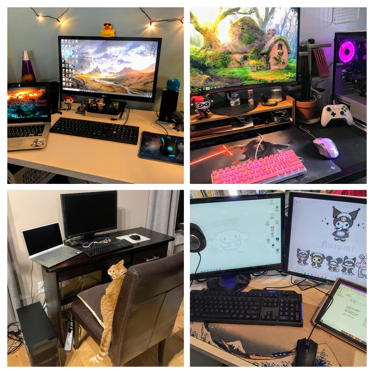 CWcomptech's tweet photo. @terabytches3 getting ready for a tricky #remotelearning  final round of #CyberTitan / #cyberpatriot Friday.
Lots of #DIY #tech &amp; SCREENS at home when these #onted #cybersecurity operators go into battle!
#womenincybersecurity #girlsinSTEM
Live scoring: https://t.co/0II6v99TJ6 https://t.co/oChF1jhLK5