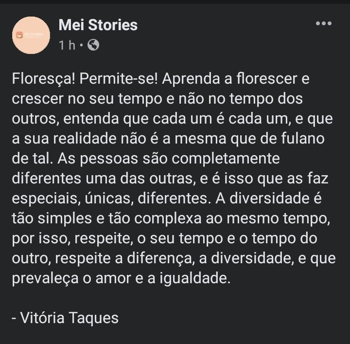 MeiStories's tweet photo. #amor #ódio #realidade #tempo #diversidade #diferença #respeito https://t.co/ZXCTtbE3MB