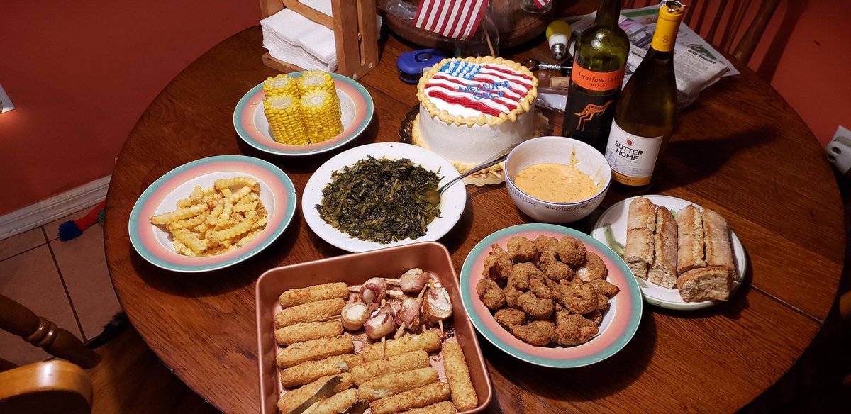 SolomoneSavelio's tweet photo. Made it home ok from Orlando. Unpacked the bags. Get the truck ready for work tomorrow. Then cooked dinner to celebrate my being an #American My host bought me a cake #welcomesolo like I had been away for so long. So delicious and so happy. Now, ready to defend the constitution https://t.co/8AXK8Ffthq