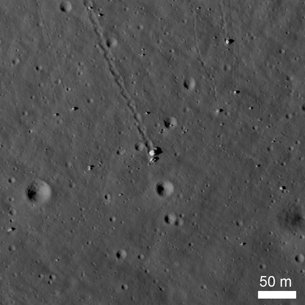 And just because we can and have, here's the Station 6 blocks (including the largest "Tracy's Rock") imaged by NASA's Lunar Reconnaissance Orbiter on July 28, 2010 (LROC observation # M134991788R) Read more:  http://lroc.sese.asu.edu/posts/759&nbsp;