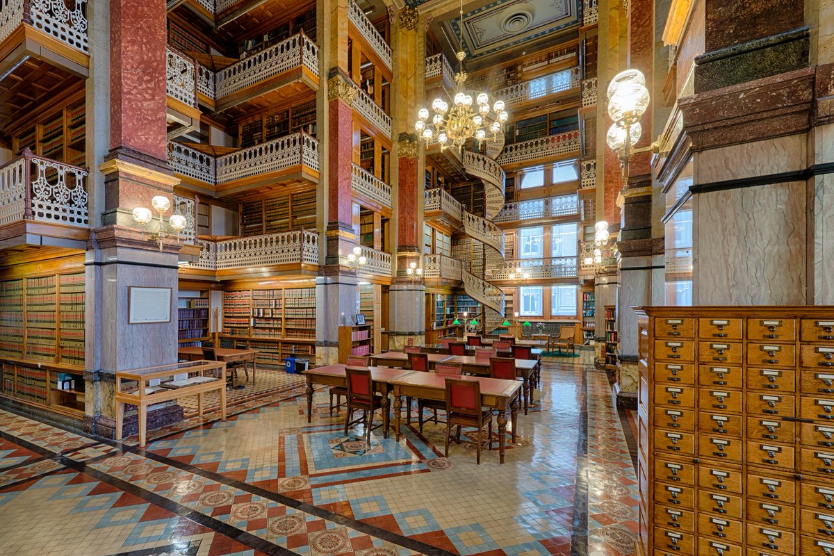 Certainly not to say that American libraries aren't beautiful