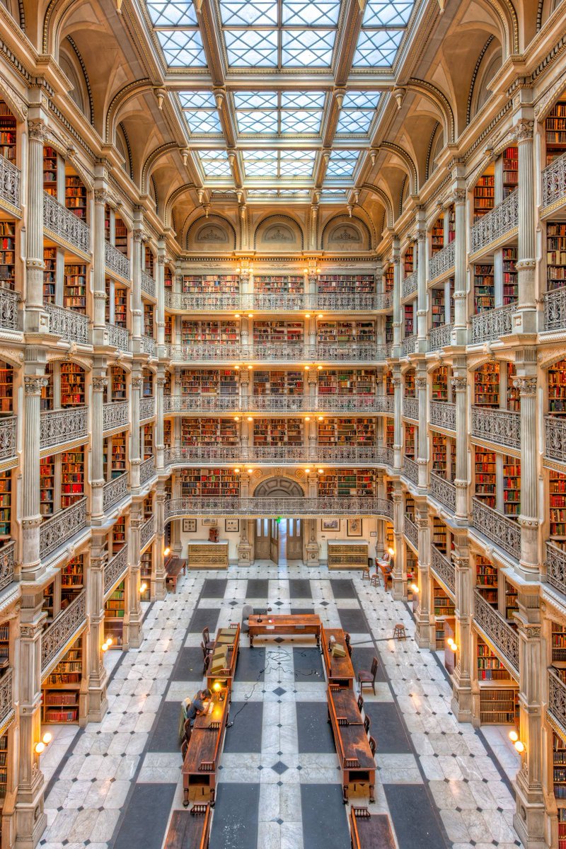 Certainly not to say that American libraries aren't beautiful
