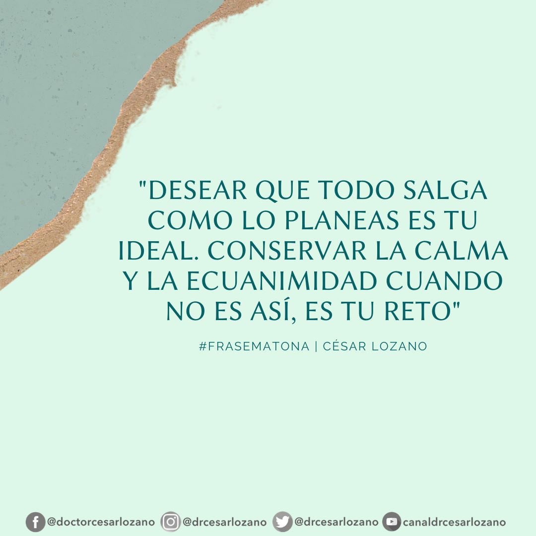 drcesarlozano's tweet photo. La fortaleza y la templanza se mide en los momentos de adversidad. Dios conmigo ¿quién contra mí? https://t.co/p0oDZvV0Md