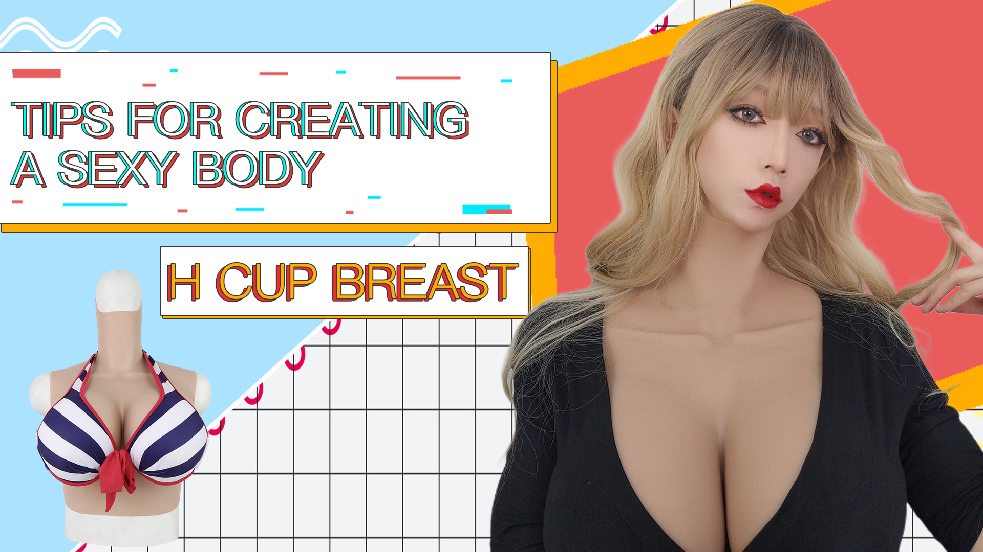 ROANYER on X: 【Tips for creating a sexy body：H cup breast 】If