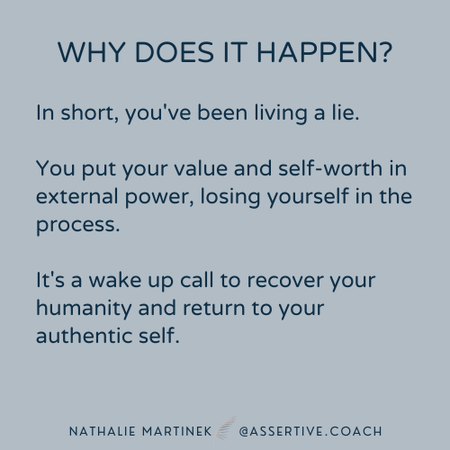 This is what could have been happening for them...or yourself. 3/8