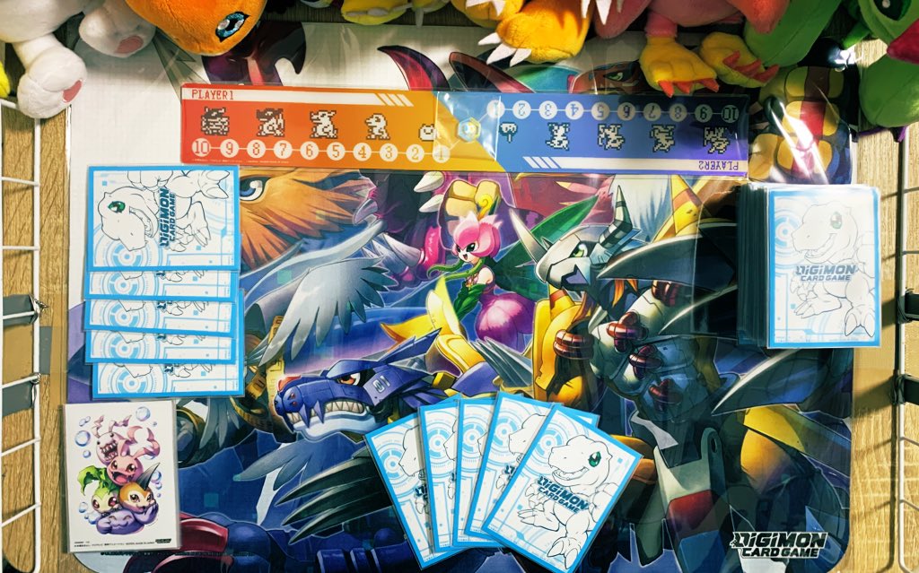 G2G2_G2G2's tweet image. 土曜の交流会はコレでいきます🔥
とりあえずプレマ収まってよかった😅
スリーブは勿体無くて未開封。。

#evolutionbox
#デジカ