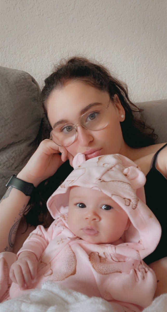 dugan_caitlin's tweet photo. i really have a baby &amp; she’s everything 🥺🥺 https://t.co/8KdgpenBuO