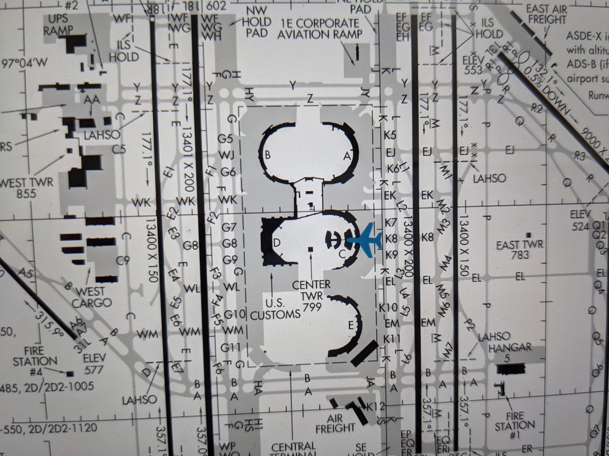 GimeRasta's tweet photo. Got my iPad connected to my sim 🤨 now i can make sure I take the right taxiways 🤦😂 #msfs2020 https://t.co/QbCpn9rurW