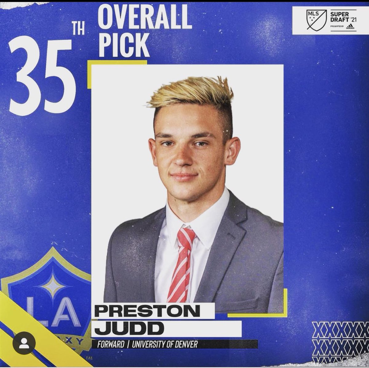 prestonjudd10's tweet photo. From watching @LAGalaxy as a little boy, to getting a chance to play with them. Dreams do come true and I am grateful for everyone who has helped me along the way. The hard work has only begun! 💙💛 https://t.co/FE5TfcrZyu