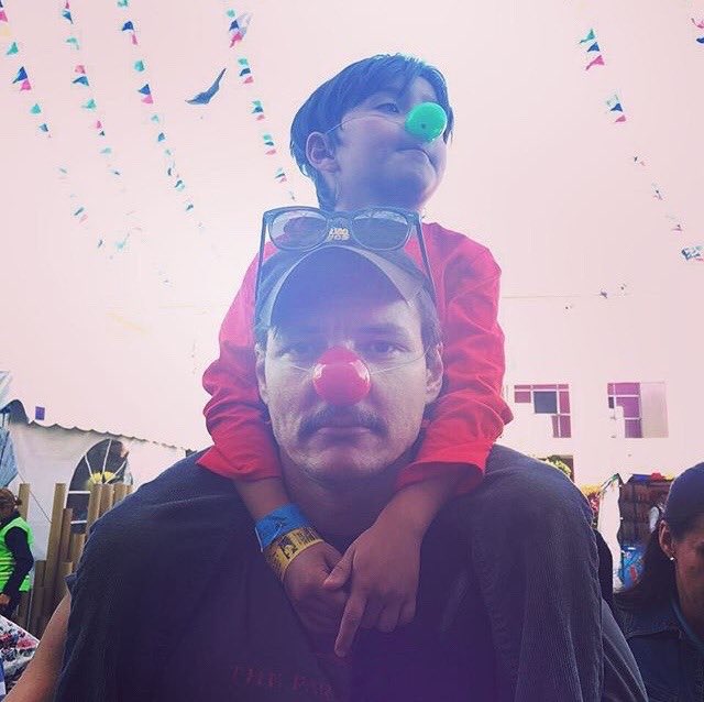 pedro pascal with kids.↳ a thread
