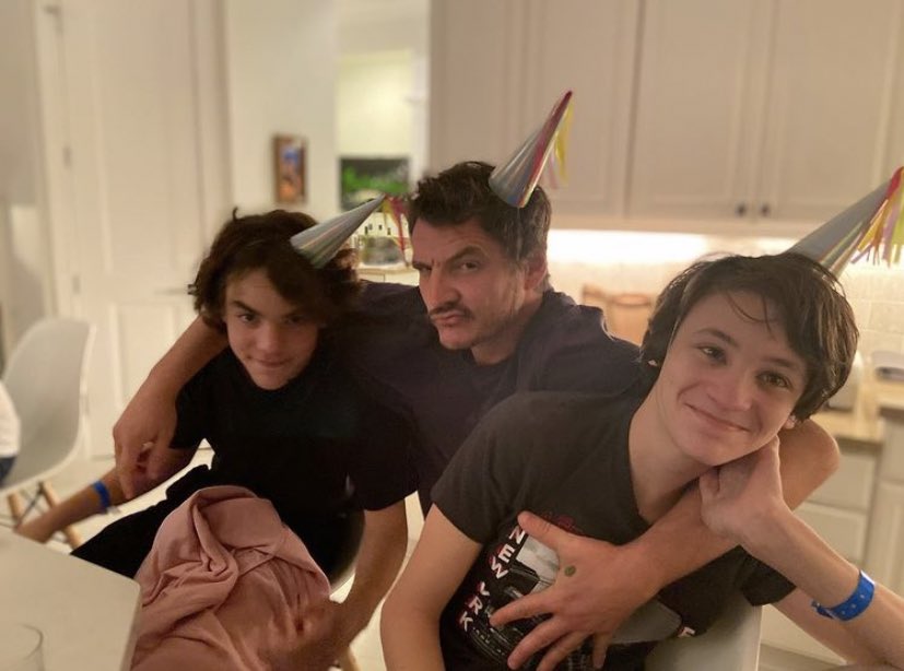 pedro pascal with kids.↳ a thread