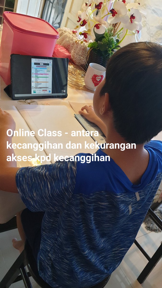 kudasabah's tweet photo. Moga tdk ada anak2 kita yg terpinggir dpd pembelajaran norma baharu https://t.co/7fJ0V5mUsm