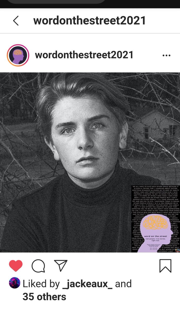 #WordOnTheStreet2021
#LearningAutismDynamics Allowed Me To Keep My Sanity when i had lost nearly everything else. (2nd quote from top)
1.29 <a href="/7pm/">Huong Le</a>
TIX dsa.dpsk12.org/performances/
 Partly reenacted from an interview with me