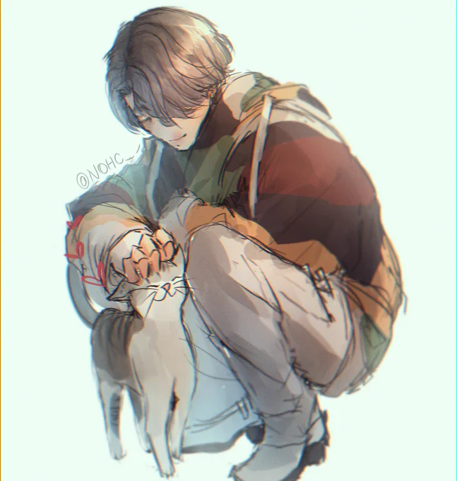 The cat is me

#JIMIN #btsfanart 