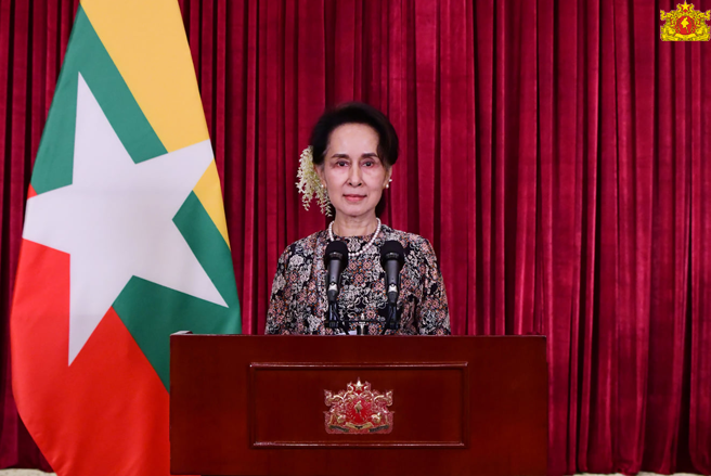 State Counsellor delivers speech on updated situations of COVID-19 containment measures

Read More=&gt;statecounsellor.gov.mm/en/node/3120