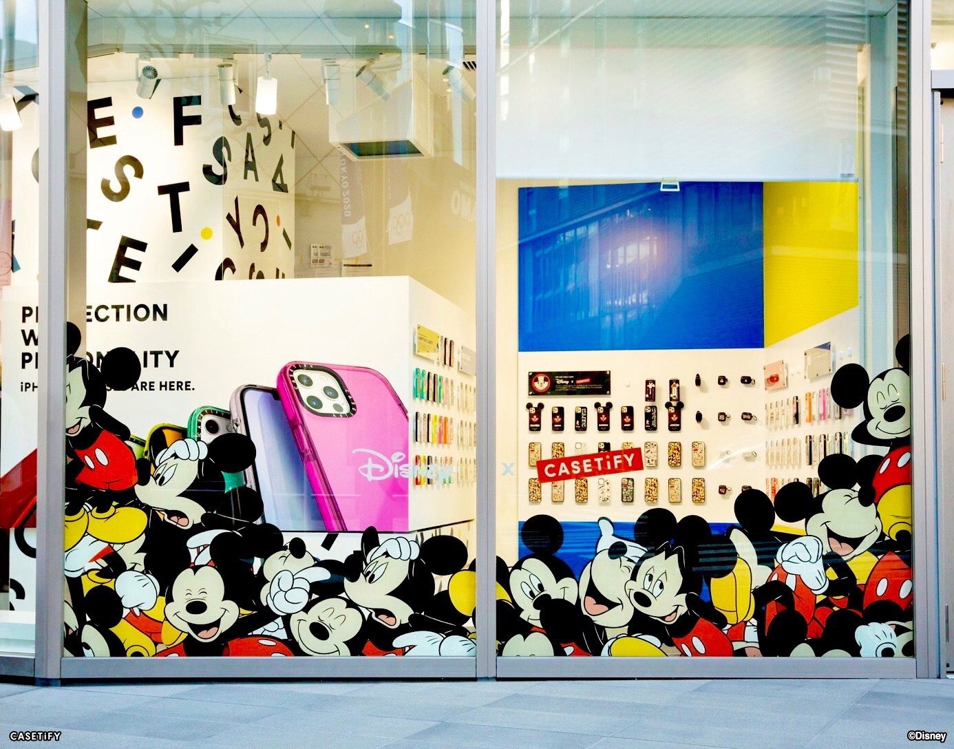 渋谷parco ディズニーファン必見 渋谷パルコ1f Casetify ミッキーマウスをテーマにしたdisney X Casetifyコレクションが新登場 アイコニックな耳を表現したスマホケースや カスタマイズ可能なデザインなど幅広くラインナップ