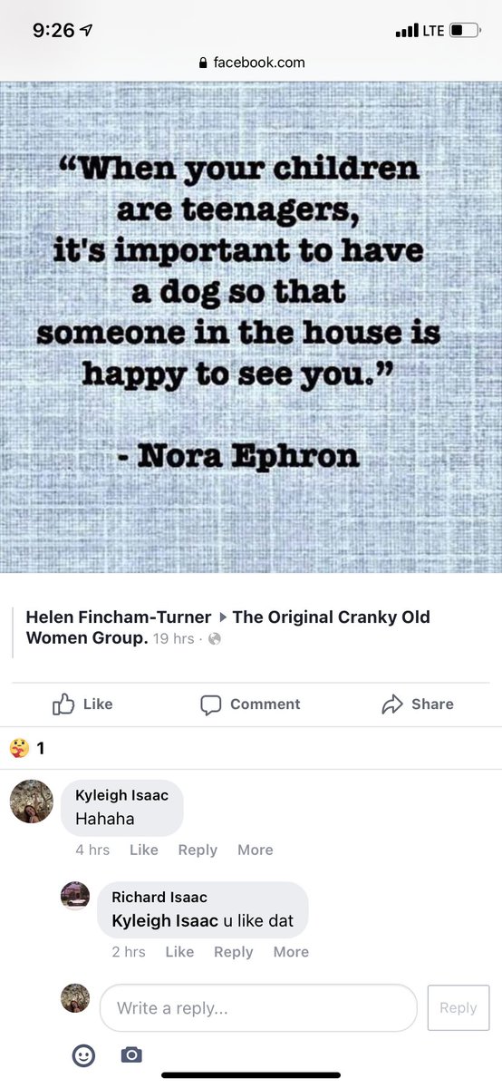 kyleighisaac's tweet photo. Trying to be more supportive of my grandpa’s Facebook content and...... https://t.co/UCYZ4JNNH5