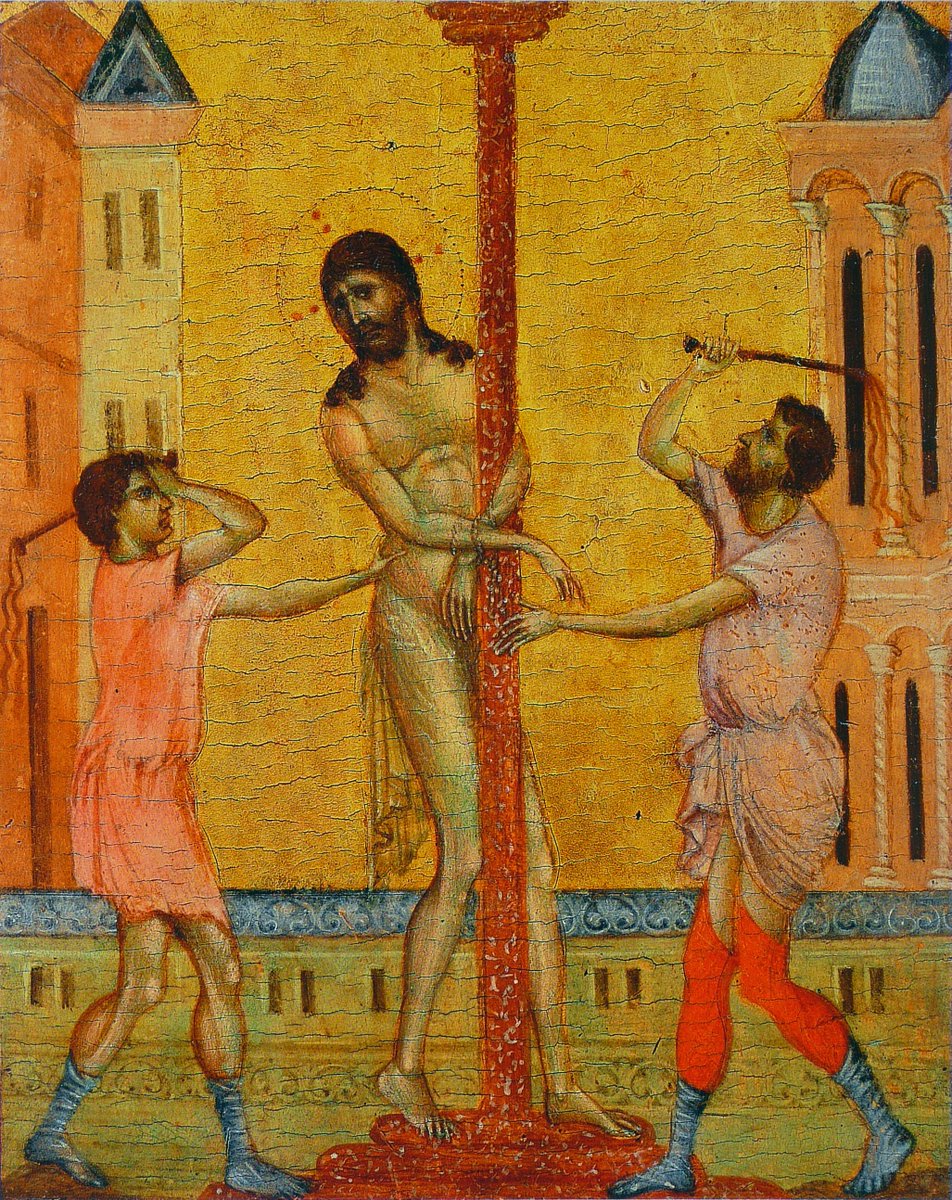 1280 - The Flagellation of Christ - Cimabue