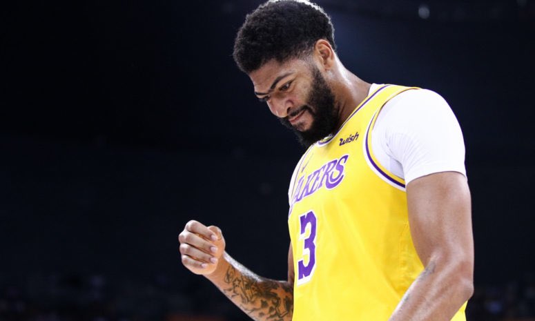 LALakers_AR's tweet photo. انتوني ديفز : " أعتقد بأنني سيء الأن " > مشيراً للتسديدات الضائعة والفري ثرو . 
#NeverMind #YouWillBounceBack #InAdWeTrust https://t.co/cMR7u9Zfbz