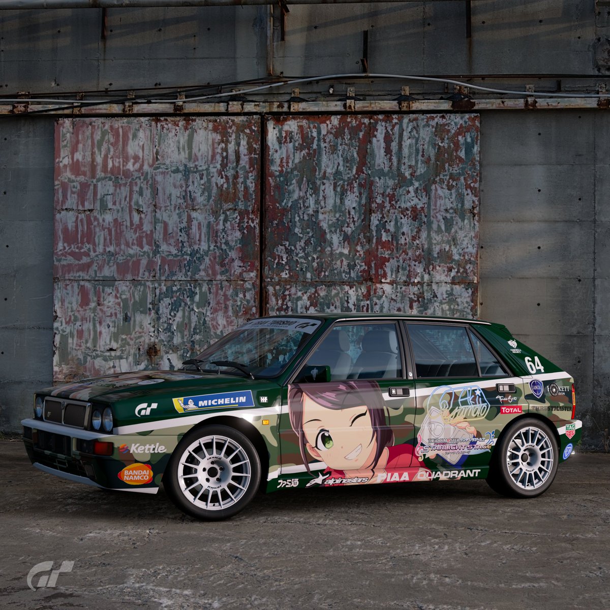 RoyalFranzYT's tweet photo. Perfect Predator
#GranTurismo #GTSport #Lancia #LanciaDelta #DeltaHF #DeltaIntegrale #ランチア #ランチアデルタ #インテグラーレ #アイドルマスター #アイドルマスターシンデレラガールズ #デレステ #大和亜季 #痛車 #idolmaster #cinderellagirls #AkiYamato #itasha https://t.co/kB1Uzpm8oz