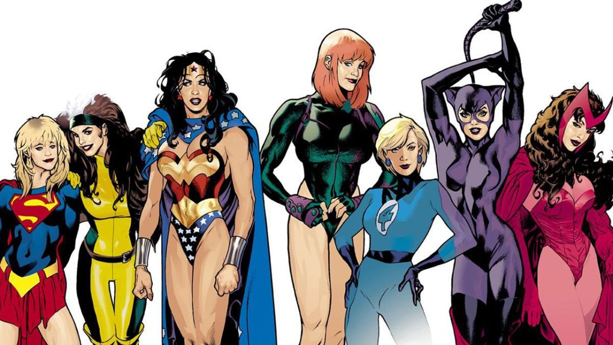 Iconic female Superheroes