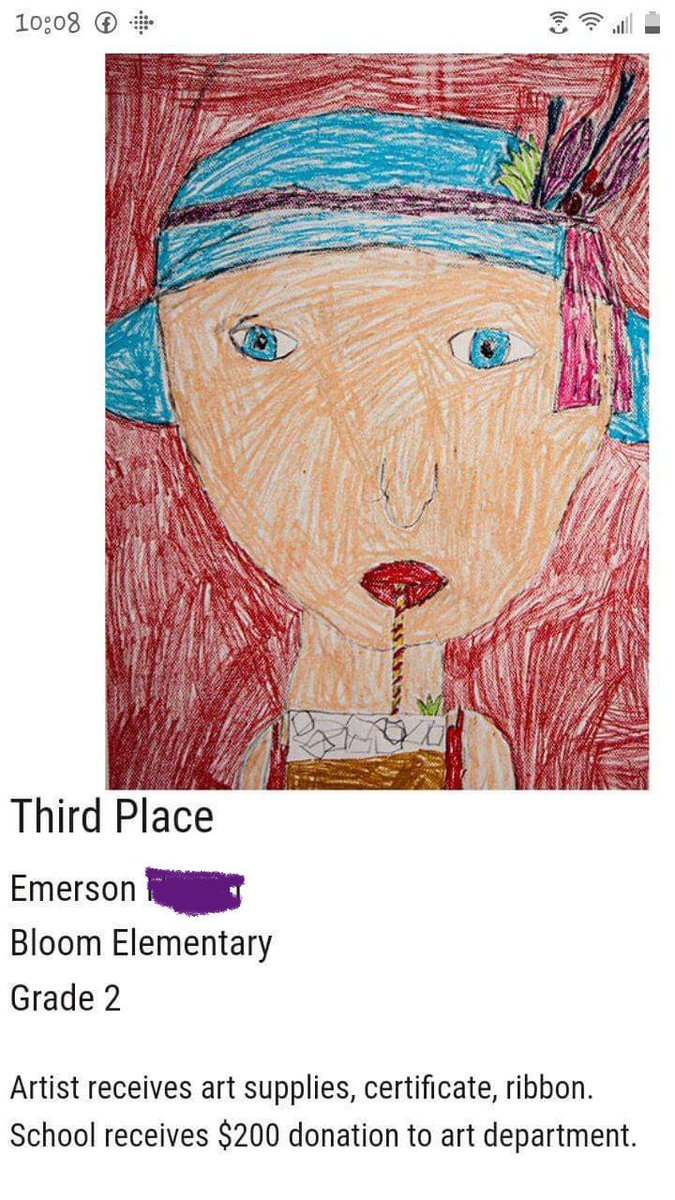 artESBloom's tweet photo. I am so proud of all of our 4 artists who participated in the Horsing Around with Art contest put on by the Derby Museum! And a special congrats to Emerson and Davis for winning second place in intermediate and third place in primary!! #bloomhere @BloomBulldogs @derbymuseum https://t.co/VRDevDUFOy