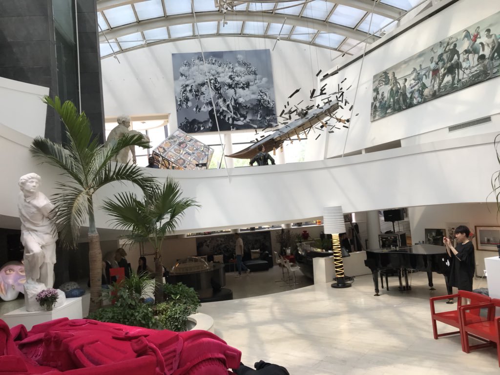 For everyone telling me I don't understand China's economic conditions, these pictures are of the inside of a mansion modeled after the Guggenheim owned by a man who stole money from the Chinese government. THAT'S HIS FUCKING HOUSE. HE LIVES Moreover, ICE must be destroyed