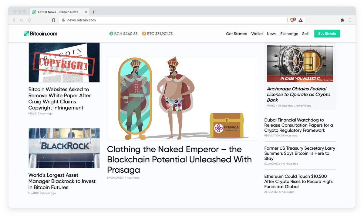 PrasagaOfficial's tweet photo. Clothing the Naked Emperor – the Blockchain Potential Unleashed With Prasaga

#Crypto #cryptotwitter #Blockchain #blockchains #CryptoNews #DeFi #technology #Presale #challenge 
https://t.co/VGWpwtAShF https://t.co/n1shhZPNjj