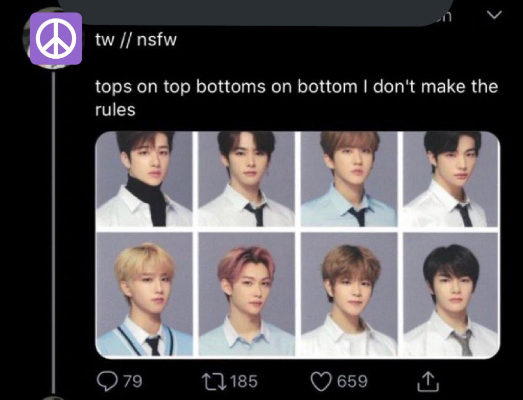 2. CensoringNsfw st@ys especially are super careful about censoring. They censor EVERYTHING in order to keep their content out of searches and far away from minors. They censor better than any of y’all here on sfw st@y twt. These are just a FEW examples of nsfw things sfw +