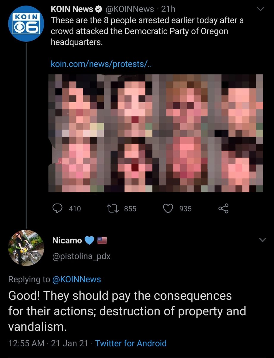 NEW THREAD:I'm retweeting this with new even more troubling examples of liberals aligning themselves with the state against those fighting for liberation. https://twitter.com/userjame/status/1352370149907718156