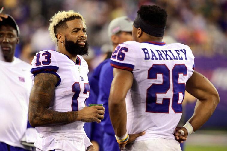 Former teammates Saquon Barkley and Odell Beckham Jr. underwent major knee surgeries just 10 days apart in late October and are now planning on rehabbing together. https://t.co/7ytSvyD8Us https://t.co/nP5513WYq8