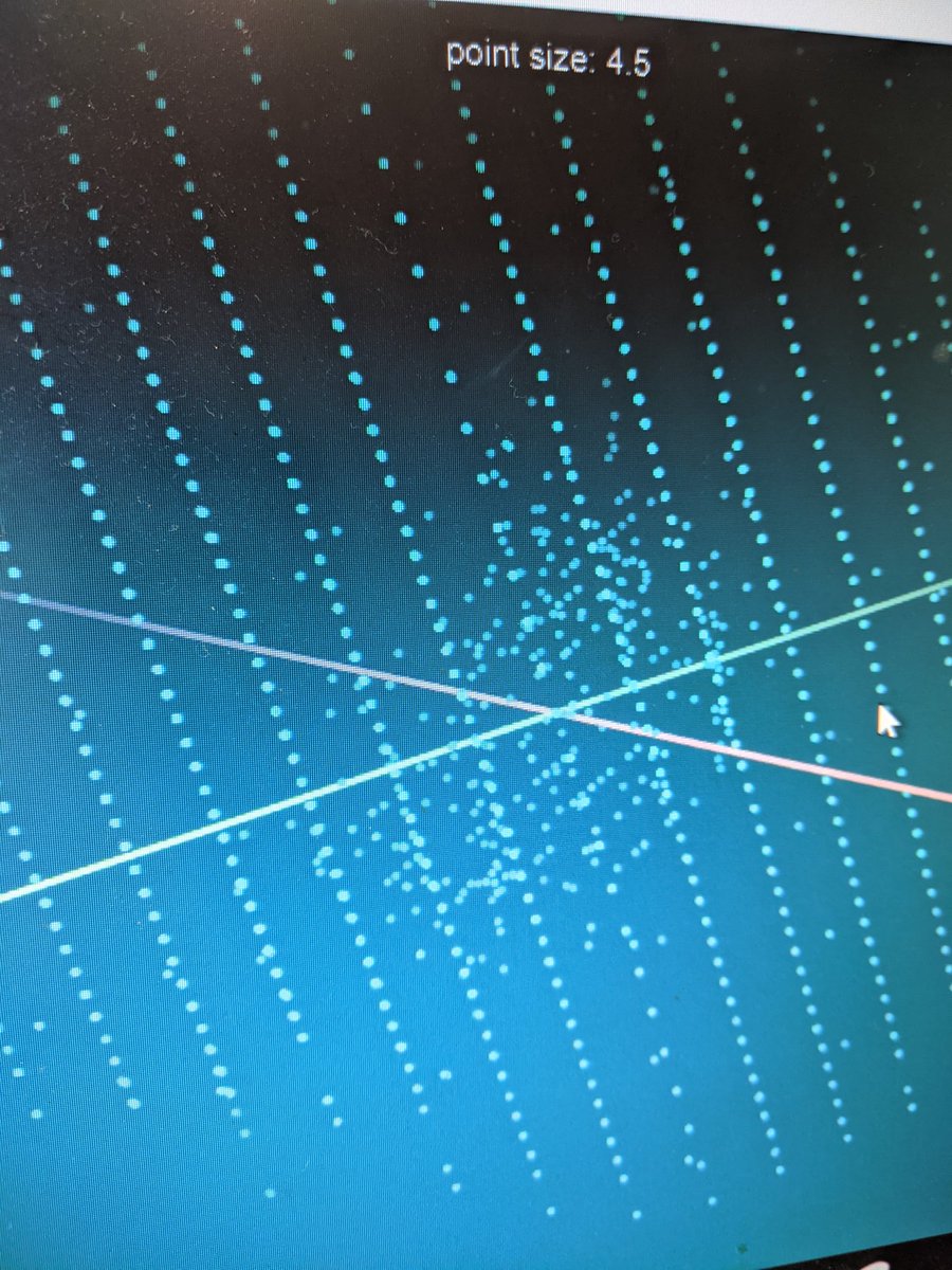 lucyksaunders1's tweet photo. 70+ data sets on this little one and it's still going! #beamlinei19 #supercrystal #hysteresis @DiamondLightSou https://t.co/add5Q49I8v