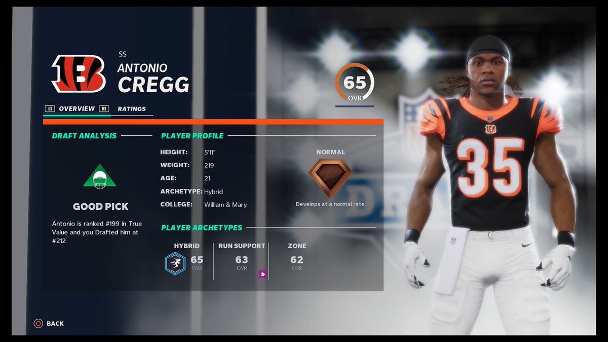 SPML_Bengalz's tweet image. #SPML19 DRAFT 7th Round Our last pick @SPML_CFM