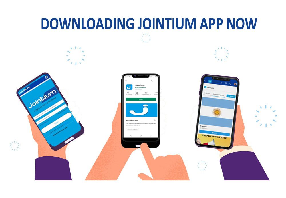 jointium's tweet photo. Great news to Jointium users. Jointium App is now available for download on:
Google Play Store for Android:
https://t.co/Pnw7ytgvR3
And on
Appstore (iOS ):
https://t.co/6E2JiIMdrs
Install the App and keep enjoying with Jointium.
Cheers!
#Jointium
#connect
#Earn https://t.co/Ii35j5XGXu