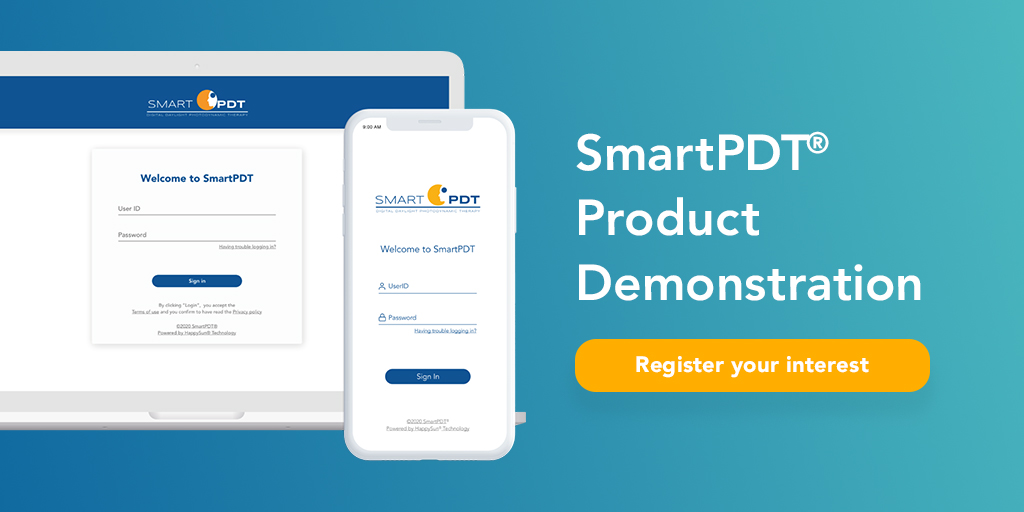 siHealth's tweet photo. There is less than one week left to our SmartPDT® webinar. Don't miss out and register today! -> https://t.co/qtLzCYRdH9

#dermchat #healthtech #mhealth https://t.co/mXGnqLAIkQ