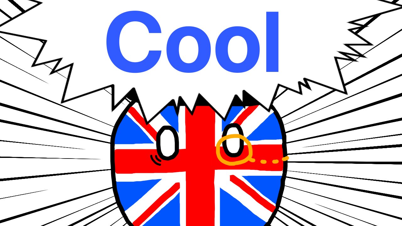 おしらぶp ニウエとイギリス ポーランドボール ニウエの国旗ってすごいカッコいいよね T Co Uzh28ippic Twitter