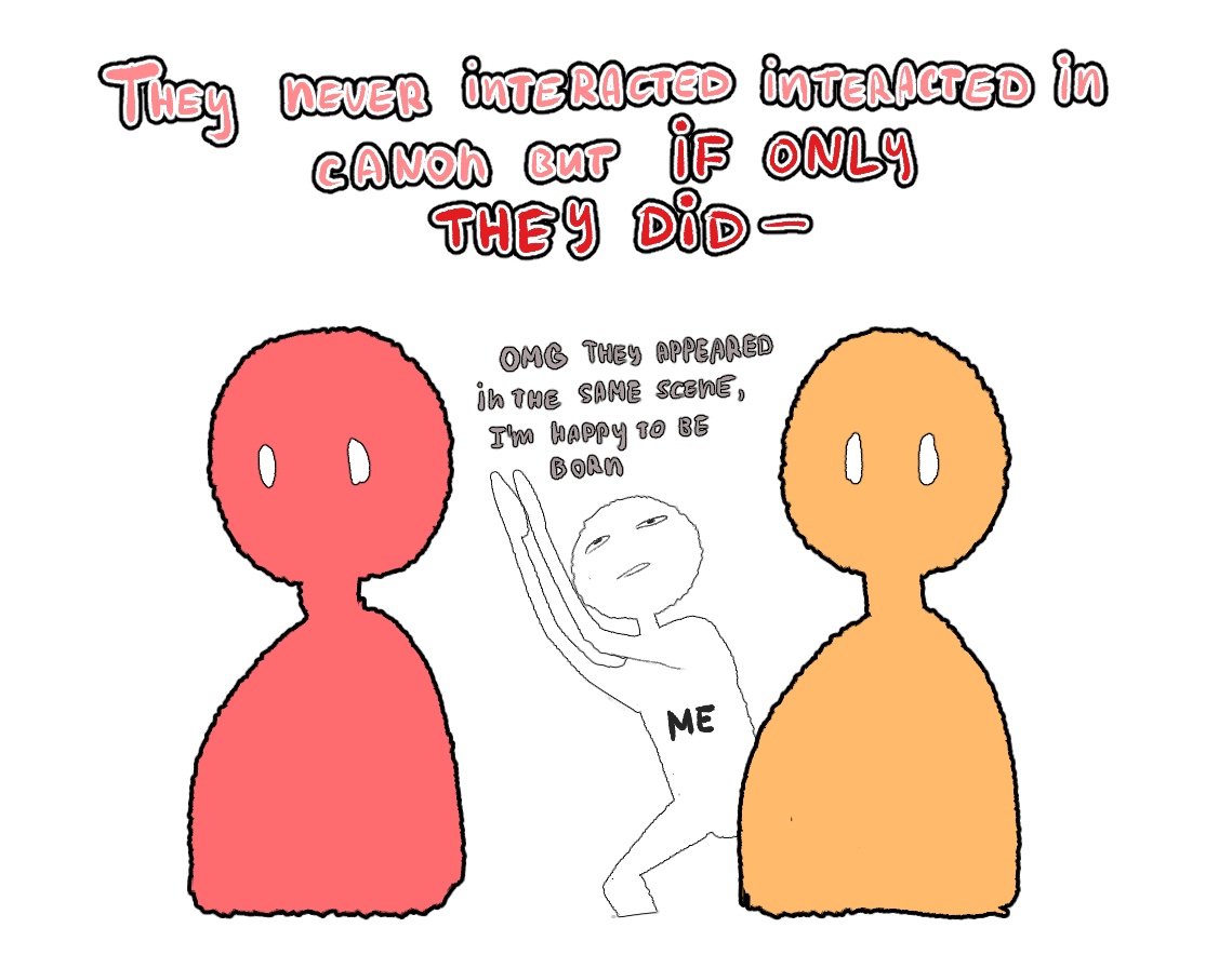 I didn't rlly want to join the wagon but yall rlly be sleeping on the best ship dynamic ever