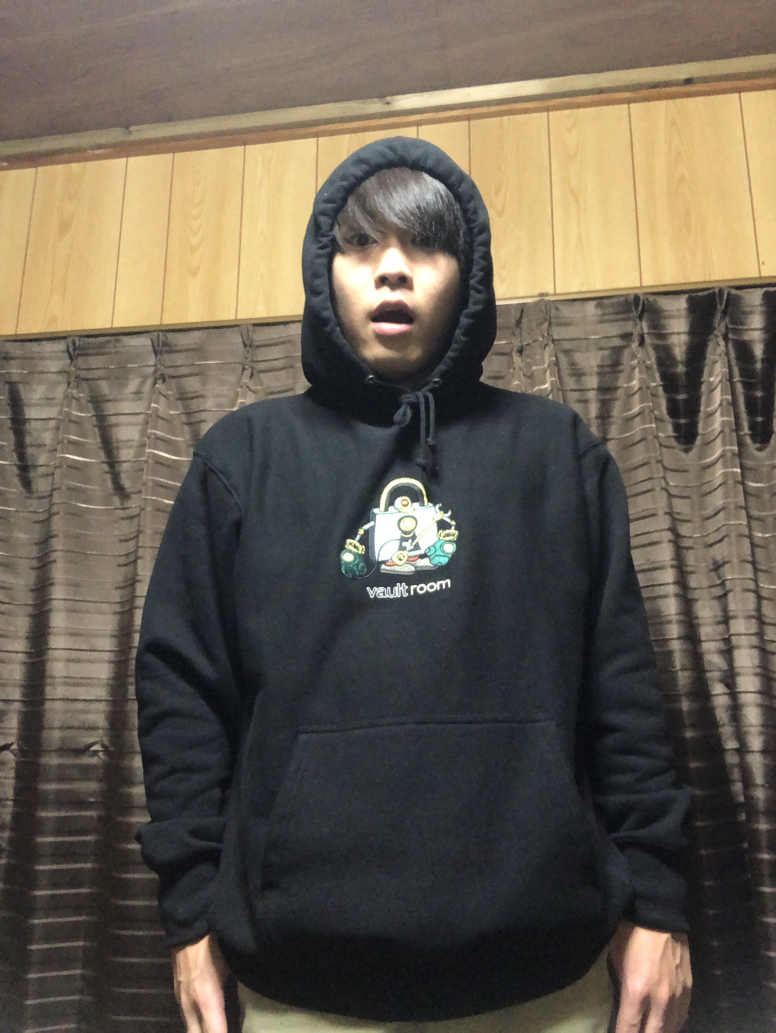 全商品オープニング価格 特別価格】 VAULTROOM OOIS Hoodie / BLK