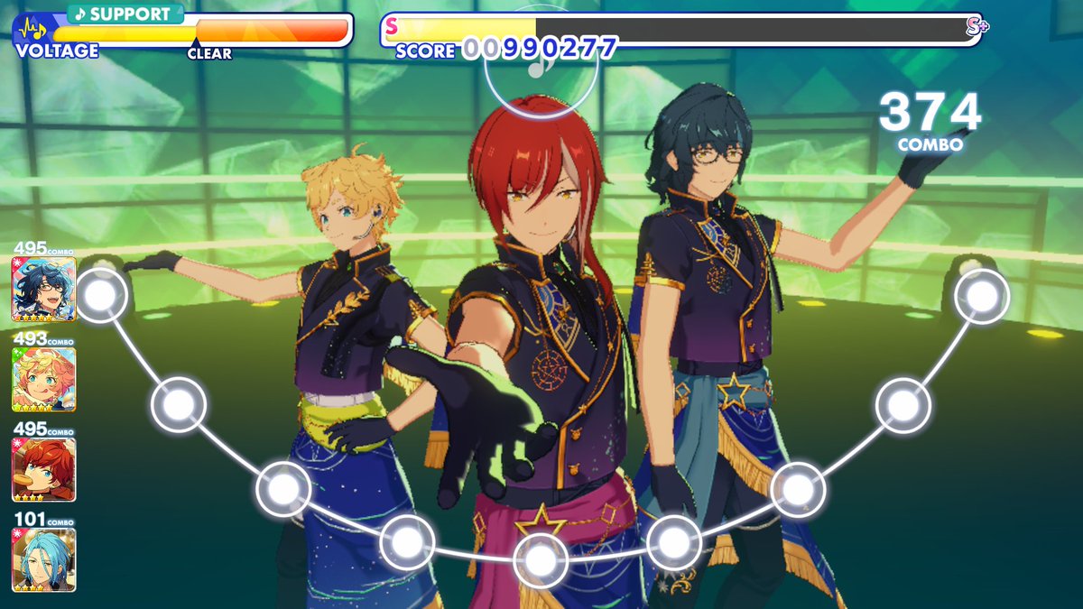 あんさんぶるスターズ Music 公式 お知らせ 本日 イベント衣装 Mv衣装化総選挙のswitch 部門で1位となった 星霊祭衣装 のmv衣装版をゲーム内のダイヤショップに追加しました このmv衣装は購入後すぐに着せ替え可能です 詳細はアプリ内の