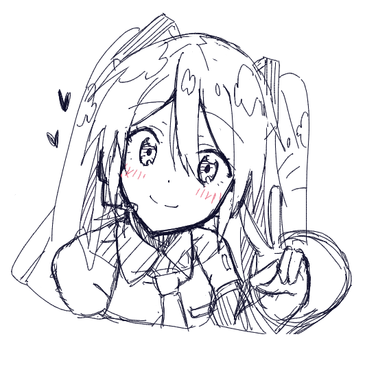 りんちゃん(@akatsukitype_05 )と絵チャ!
三枚目のりんちゃんの歌ってみた絵が可愛いんじゃ…!! 