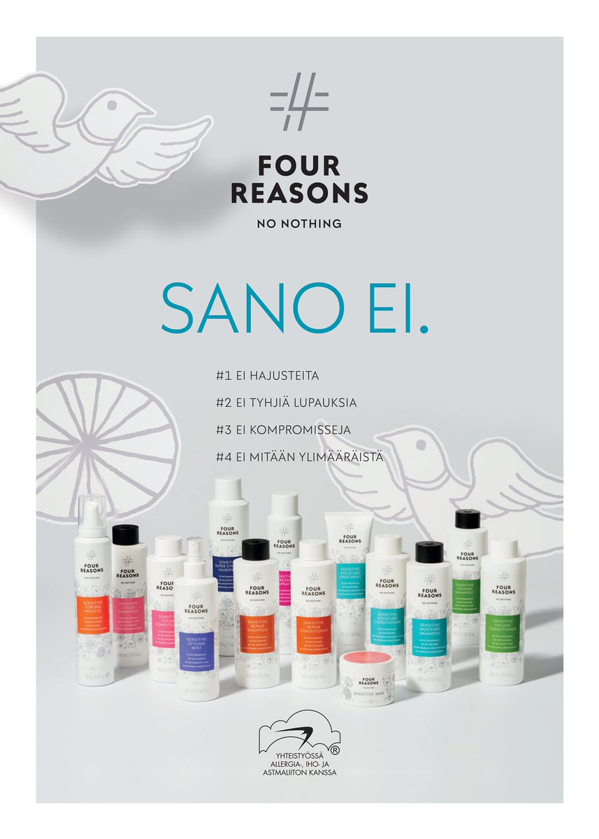 ParturiF's tweet image. Kaikki tuoksuttomat No Nothing tuotteet Ota 3, maksa 2 🤩