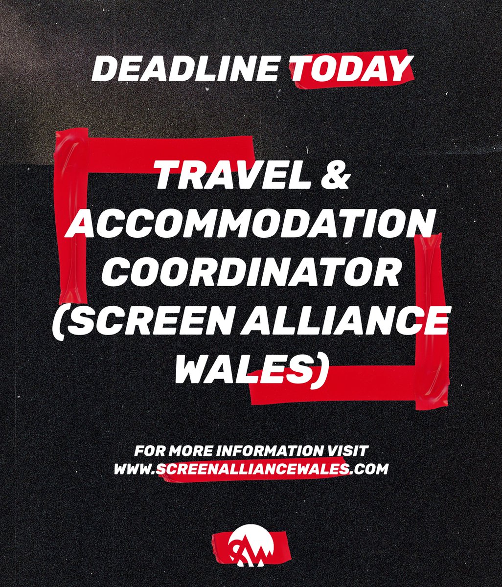 ScreenAllianceW's tweet photo. We have THREE vacancies closing today.
Visit our website for more details.
https://t.co/f3qDVYcuqY
(We noticed an issue with the contact info on some of our vacancies. Please note that this has now been fixed)
#vacancies #workinwales #filmandtv #screenalliancewales https://t.co/P88ERjV4ab