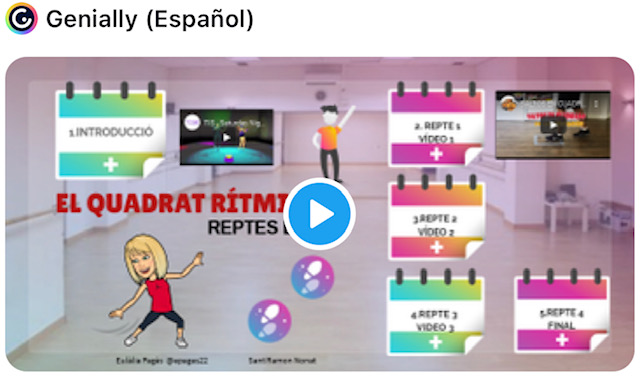 epages22's tweet photo. Expressió, ritme i Tic ESO @StRamonNonat  Progressió reptes parelles, grupets i grup classe! Ganes de veure els resultats. Gràcies a @GuipaMJOSE  Compartido desde https://t.co/gtRj7CfYwx @xals66 @imgende @escolesFEP  https://t.co/0yiPNWGEEd https://t.co/aMzs7n8jfK