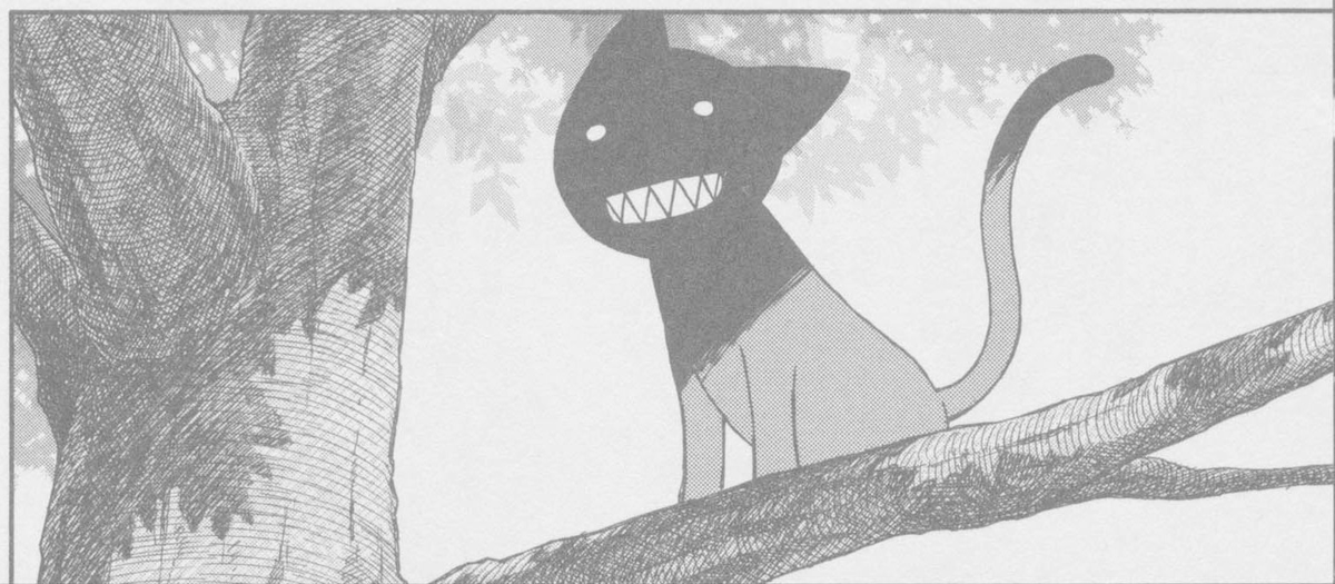 thank you for reading me ramble about obscure azumanga changes. i would like to close this thread off on this hilariously intimidating kamineko