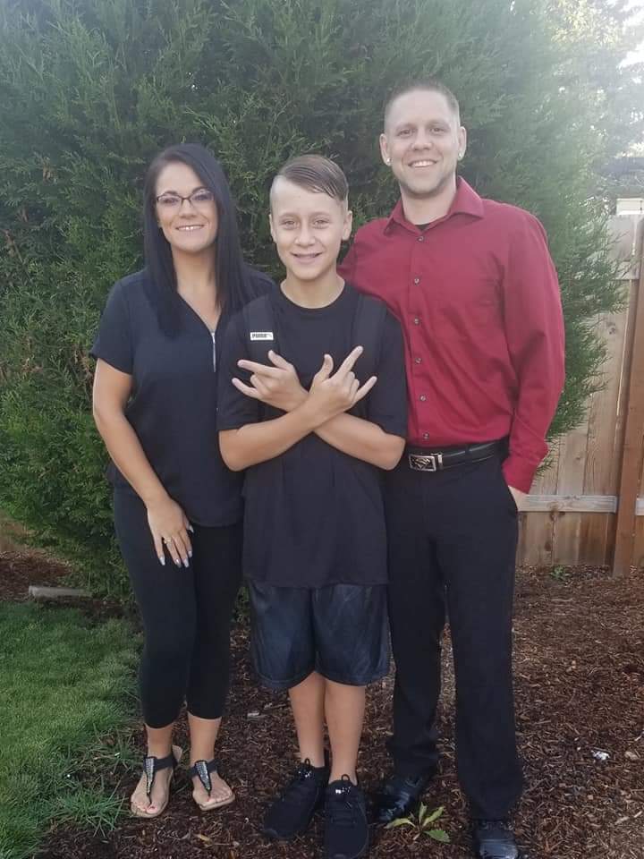 I met the Brannies family today from Vancouver,WA. Beautiful family of 5. Their son Tayvin,13, is athletic,  social, great student and brother. Tayvin fell into depression with the ongoing lockdowns and school closures. He attempted to kill himself by shooting himself in the..