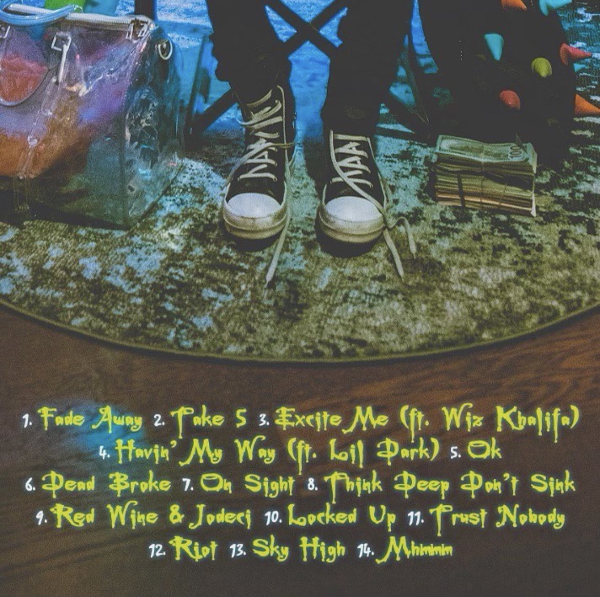 based1's tweet photo. unbothered! @LilSkies 
fade away, take 5, &amp; think deep don’t sink produced by me and the gang https://t.co/vEY2vDSBPD